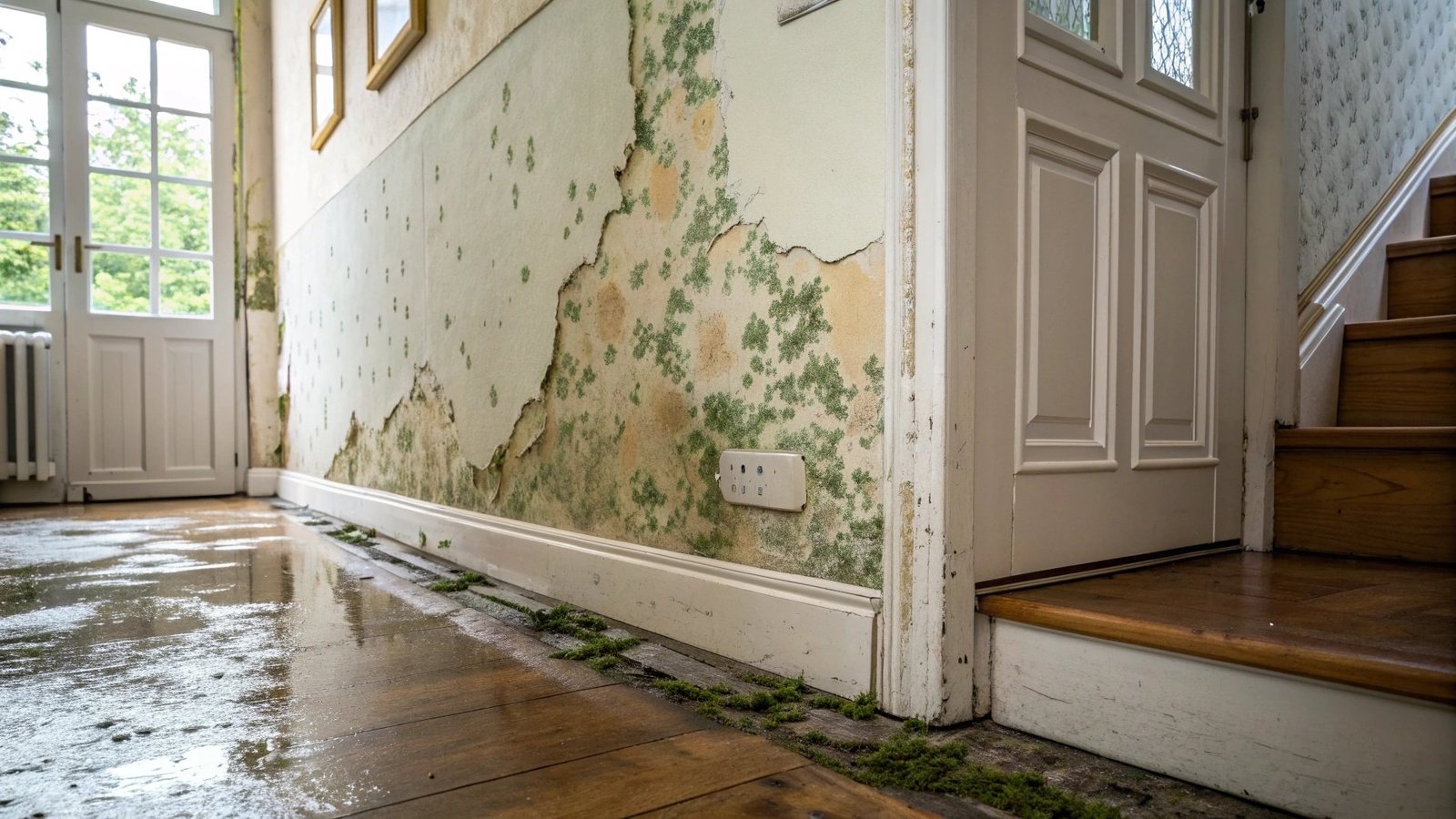 Dealing with damp problems in homes